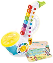 VTech interactief speelgoed saxofoon - lichtjespret en muziekplezier