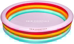 Piscine pour enfants Swim Essentials Rainbow 3 anneaux - 150 cm