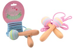 Springtouw met houten klos 27628