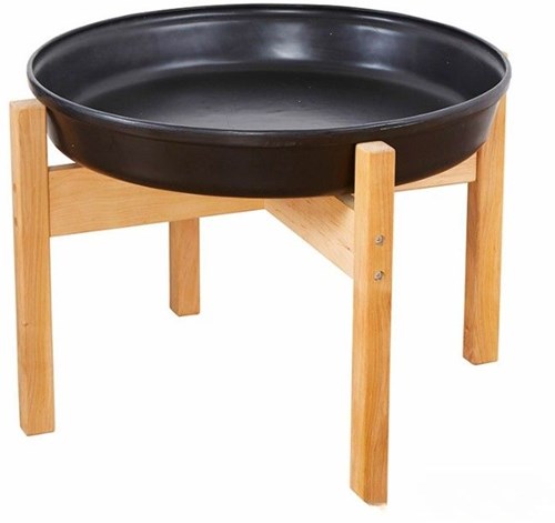 Cosy Plateau de Jeu Profond Noir 69cm - Plateau Jouet Sensoriel