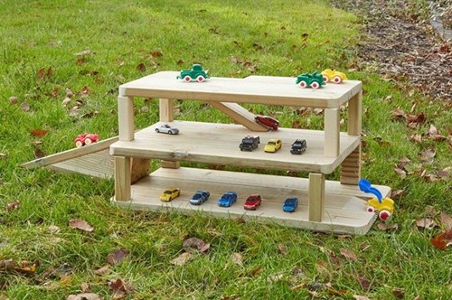 Cosy outdoor garage speelgoed - weerbestendige parkeergarage voor buiten