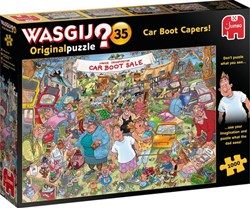 Jumbo puzzel Wasgij Original 35 - vlooienmarkt - 1000 stukjes