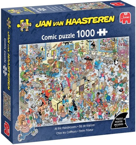 Jumbo puzzle Jan van Haasteren coiffeur 1000 pièces puzzle