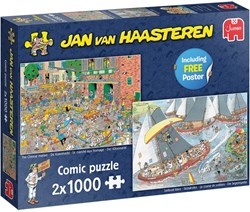 Jumbo legpuzzel Hollandse Tradities Jan van Haasteren 2x1000 stukjes