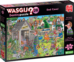 Jumbo puzzel WASGIJ DESTINY 28  - Papa-Höhle ! - 1000 stukjes