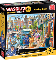 Jumbo puzzel Wasgij Original 45 Moving Day! - legpuzzel