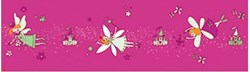 Trousselier abat-jour rotatif fée rose veilleuse chambre enfant