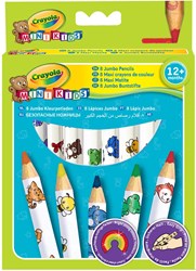 Crayola kleurpotloden - Mini Kids dikke kleurpotloden 8 stuks