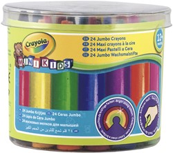 Crayola waskrijtjes - Mini Kids - 24 dikke krijtjes voor kinderen