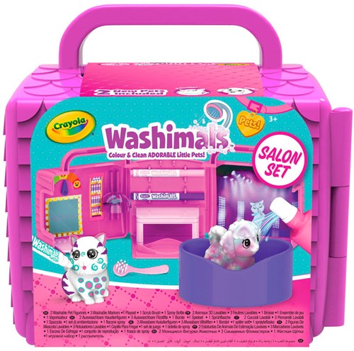 Crayola Washimals Beauty Salon Playset - Salon de Beauté Animaux