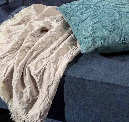 Dutch Decor plaid Florine 140x180 cm beige Pumice Stone deken-2