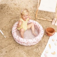 Swim Essentials baby zwembad panterprint oudroze - 60 cm opblaasbaar-3