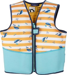 Swim Essentials zwemvest kind walvis geel-wit 2-3 jaar veiligheid