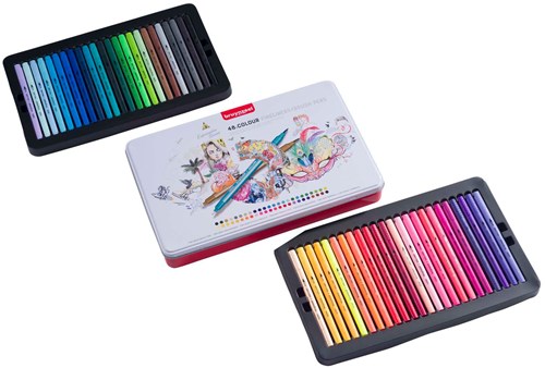 Bruynzeel fineliner brushpen set 48 kleuren voor tekenen en handlettering-2