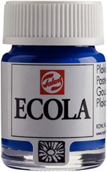 Bruynzeel plakkaatverf donkerblauw 16ml kinderverf waterbasis