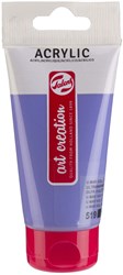 Peinture acrylique tube violet outremer 75ml peinture créative