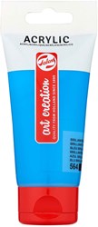Peinture acrylique tube bleu brillant 75ml pour créations artistiques