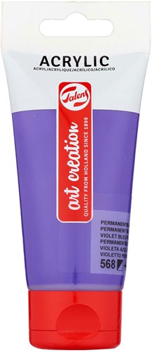 Acrylverf tube 75ml permanentblauwviolet schilderen creatief
