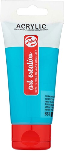 Acrylverf tube groen Talens Art Creation 75ml turkooisgroen schilderen