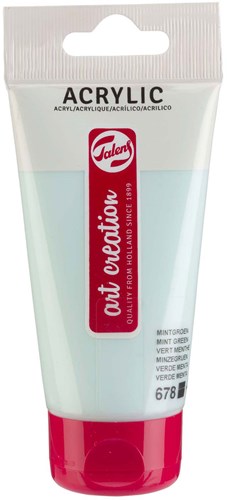 Acrylverf tube mintgroen 75ml schilderen creatief
