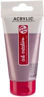 Acrylverf tube 75ml metallicroze 833 schilderen creatief