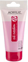 Peinture acrylique rose clair 75ml peinture créative pour enfants et adultes