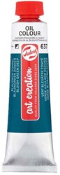 Peinture à l'huile tube bleu vert foncé 40ml pour peinture créative