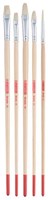 Art Creation set de pinceaux soies de porc peinture 5 pièces pour enfants et adultes-2