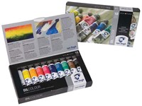 Bruynzeel Van Gogh olieverf set - 10 kleuren tubes 20ml schilderen-3