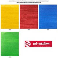 Talens set de peinture textile perle 4 couleurs 50 ml pastel tissu-3