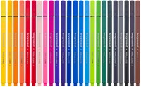 Bruynzeel fineliner set 24 kleuren - creatieve stiften voor kinderen-2