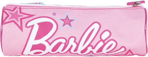 Barbie etui roze schooletui 21x7x7 cm polyester