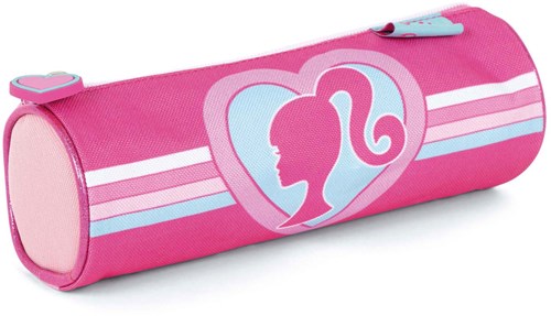 Barbie etui roze schooletui 21x7x7 cm polyester-3