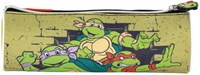 Lobbes etui Ninja Turtles - cilindrisch, groen, 21x7x7 cm, polyester