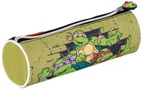 Lobbes etui Ninja Turtles - cilindrisch, groen, 21x7x7 cm, polyester-2