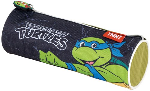Lobbes etui Ninja Turtles - cilindrisch, groen, 21x7x7 cm, polyester-3