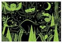 Mudpuppy puzzel Glow in Dark - In het bos - 100 stukjes - legpuzzel-3