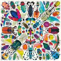 Mudpuppy puzzel - kleurrijke kevers 500 stukjes familie puzzel-2
