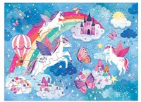 Mudpuppy puzzel eenhoorn - 60-delig kras en ruik unicorn speelgoed