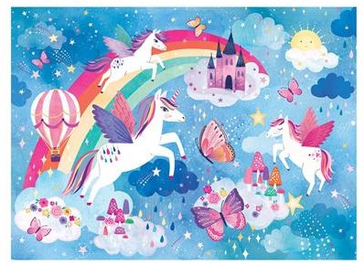 Mudpuppy puzzel eenhoorn - 60-delig kras en ruik unicorn speelgoed-3