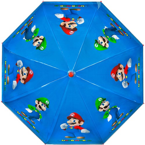 Parapluie enfant Super Mario bleu 66 cm - parapluie pour enfants-2