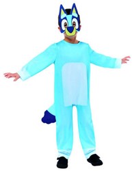 Bluey déguisement enfant combinaison avec masque et queue 3-4 ans