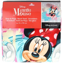 Poncho handdoek Minnie Mouse 55x110cm kinderbadhanddoek