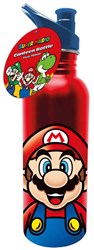 Super Mario metalen drinkfles 700ml - waterfles voor kinderen