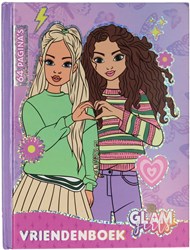 Vriendenboek Glam Girls verzamelalbum herinneringen 64 pagina's