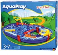 Aquaplay waterbaan Startset 1501 - Speelgoed haven met Wilma nijlpaard