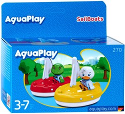 AquaPlay 2 Zeilboten met Lotta & Nils