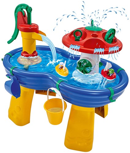 Aquaplay table à eau set de jeu - plaisir aquatique pour enfants - plastique résistant aux UV