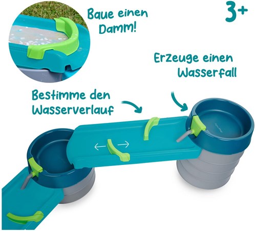 Aquaplay circuit d'eau Mudway Flow parcours de boue pour jouer dehors-3