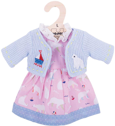 Bigjigs Ijsbeer Roze Jurk Large